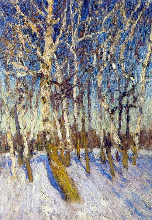 artist-igor-grabar:Winter, 1904, Igor Grabar
