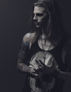 fuckyeahguyswithtattoos:  Model: Jason Tankerley (Singer for