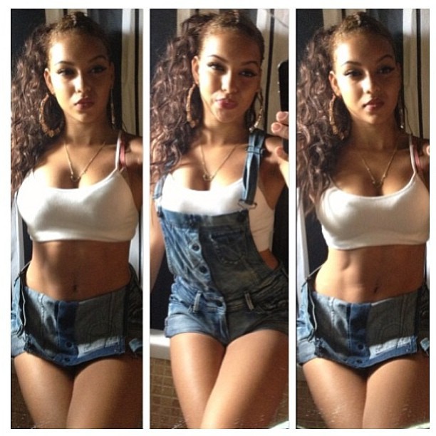 masterbeattheatre:  This my type of shawty  She&rsquo;s bad! Dang Submit, Reblog,