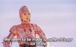 k2so:You know, that little droid is gonna cause me a lot of trouble.