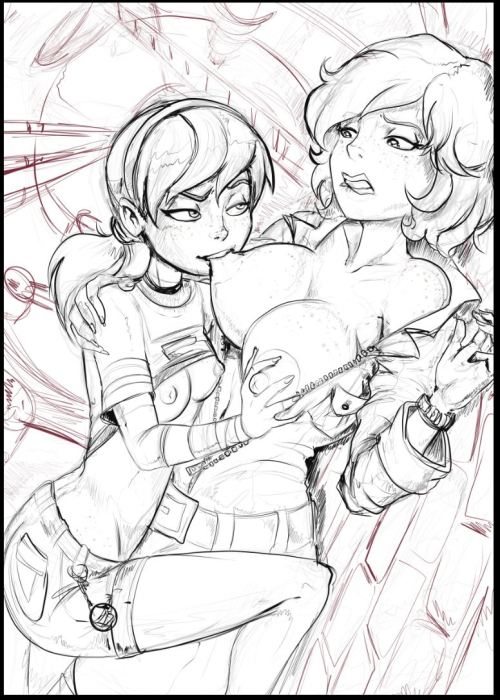 shadbase:  Full April Sisters series including sketches. Most of it where done April 2014 for Shadbase except for one which was done in April 2013. The younger April sister is the age of 18 with a tight and eager body while the older sis is 25 with lots