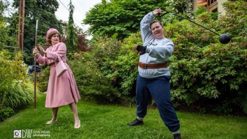 scripturient-manipulator: bemusedlybespectacled:  septembercfawkes: I accidentally found this Umbridge and Miss Trunchbull photo shoot, and it’s terrifying dark children’s literature, show me the forbidden butch & femme couple  I love this so
