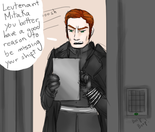 ellalba: Hux’s accidental uncovering of his fanclub.Based on a @solohux ask, this is one of my favou