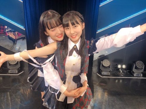 hkt48g:  Tashima Meru - Tanaka Miku - Yabuki Nako