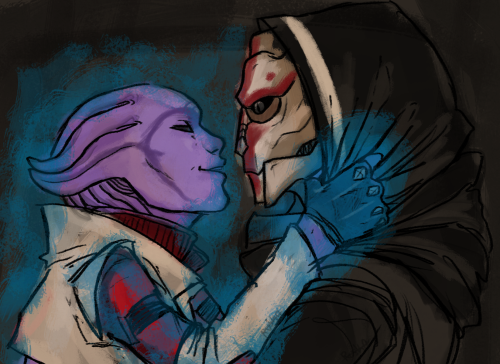 nocturnalromancer:here have an extremely quick half assed sketch of these twoim actually working on 