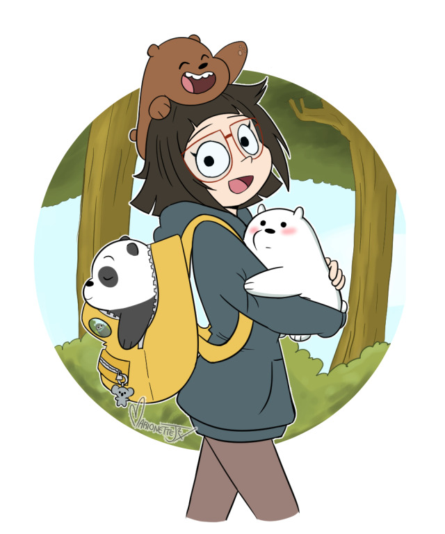 marionette-j2x:More We Bare Bears stuff! UwU Adult Chloe is inspired from the official artwork of adult chloe from one of the staff of the show…