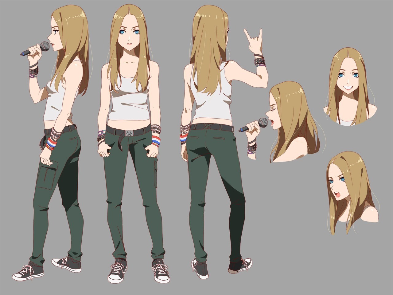 Art Of Godstime Ojinmah Character Design Based Off Of Avril Lavigne In Her