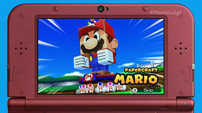 tinycartridge:  Mario & Luigi Paper Jam ⊟ Releasing for 3DS in Spring 2016! It’s called just Paper Jam here but Paper Jam Bros. in Europe? Love it. Here’s a trailer for ya:Images via PressStartAustralia!BUY Mario & Luigi: Dream Team