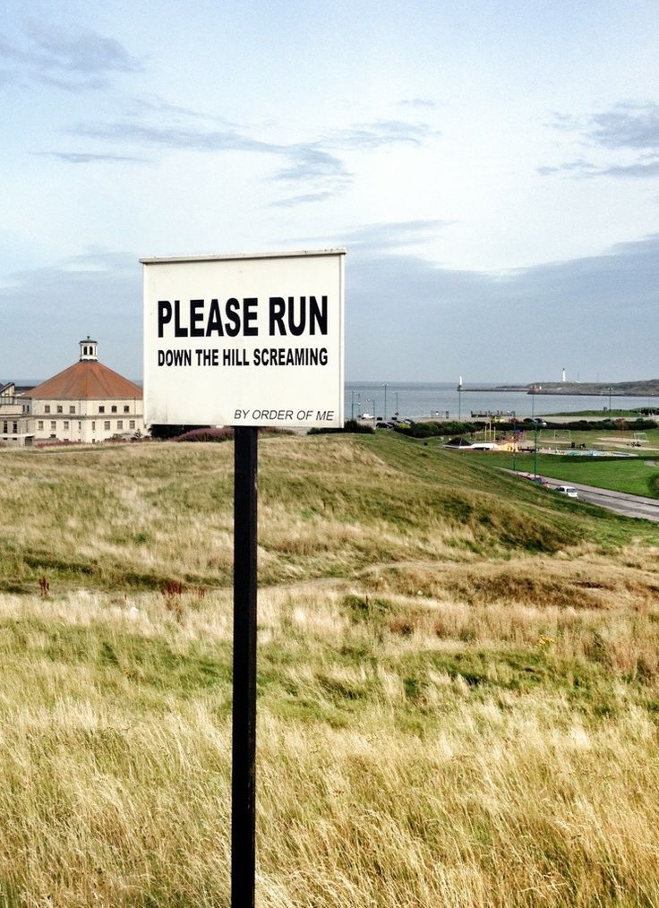 spgent:  as loud as you can LOL…sign posted in Aberdeen 