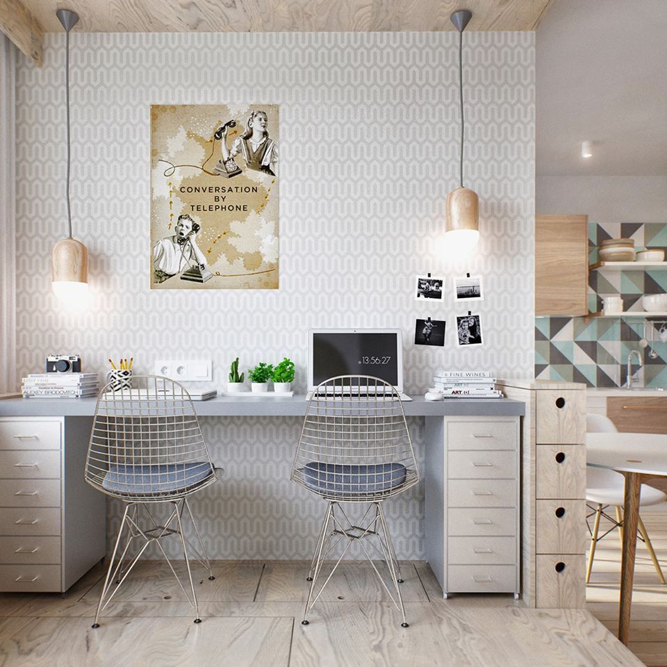 adnapwolley:  2 Simple Super Beautiful Studio Apartments For A Young Couple - http://www.home-designing.com/2014/10/2-simple-super-beautiful-studio-apartment-concepts-for-a-young-couple-includes-floor-plans