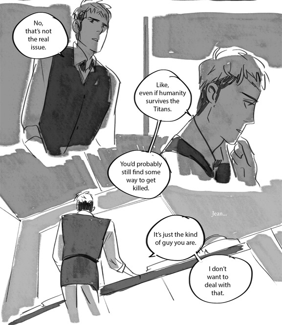 seventypercentethanol:  a comic I made a while ago that isn’t really about eren