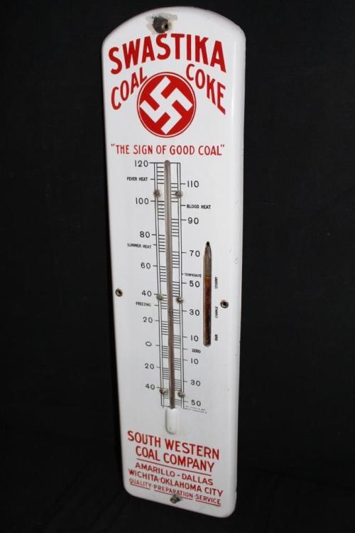 A really neat thermometer from Southwestern Coal Company.Another coal company, Swastika Coal or late