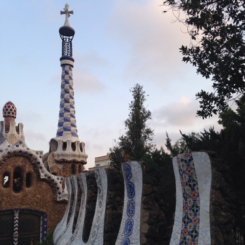 Park Guell #Barcelona #favoritetimeofday