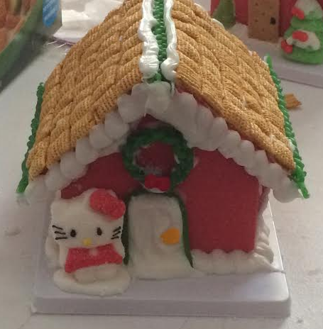 john-egberts-floating-arms:  bitch-youdontknowmylife:  So I was making gingerbread houses with my sisters because we were bored. Here’s mine:  Here’s my youngest sister’s:  And here is our middle sister’s:   Happy Birthday Jesus!  I know who’s