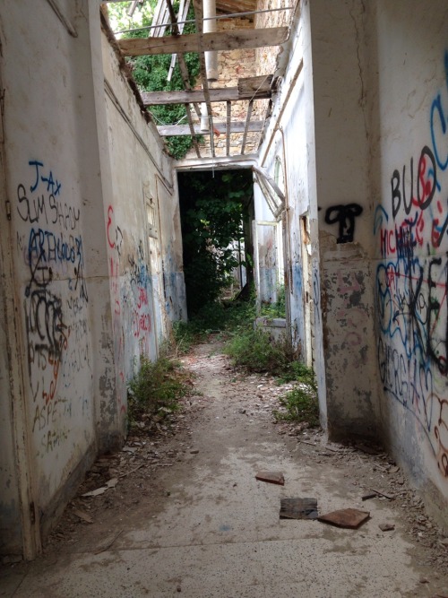 the-alexys-diary:  lunaticmess:  Abandoned hospital.   □