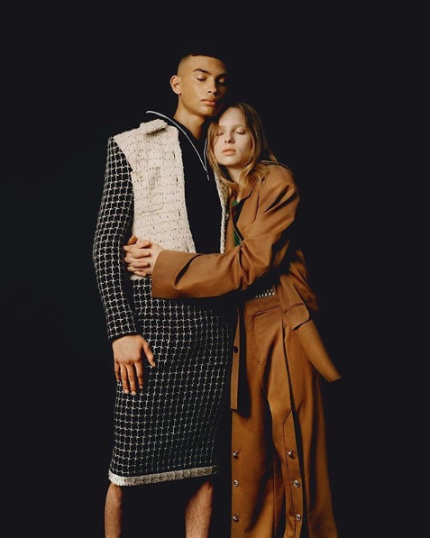 Y/PROJECT brown suit featured in Boycott Magazine Shot by ScandebergsStyled by Simon Pylyser