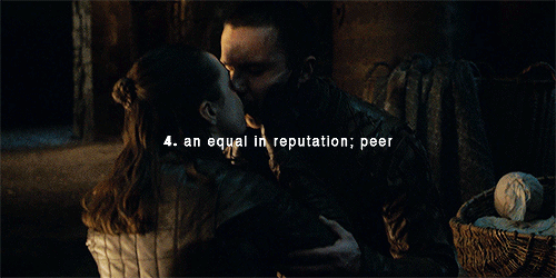 titaniae: “Arya is Gendry’s mate”