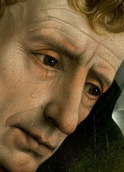 sisyphean-revolt:  Detail from Descent from the Cross -Deposition- 1435 Rogier van der Weyden 