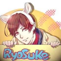 ryosukestrawberry:  (\ /)ɛ♥ɜ( . .) ♩✰♪✰♫✰♬✰♭+