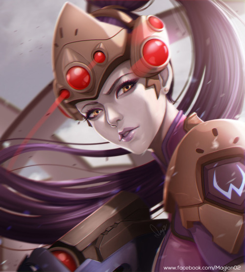 Porn Pics overwatch-arts:    Overwatch Widowmakerby