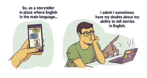 carodoodles: This comic is for you all whose English is a second language for you. &lt;3