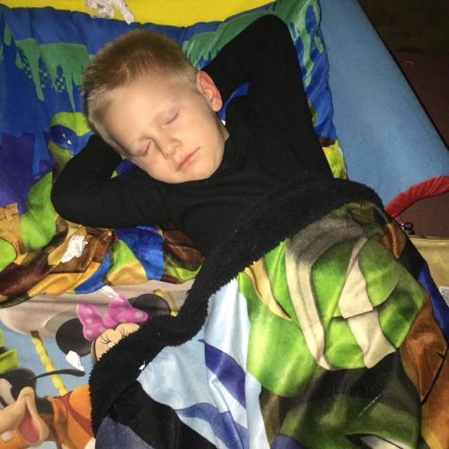 My monster sleeps like a G