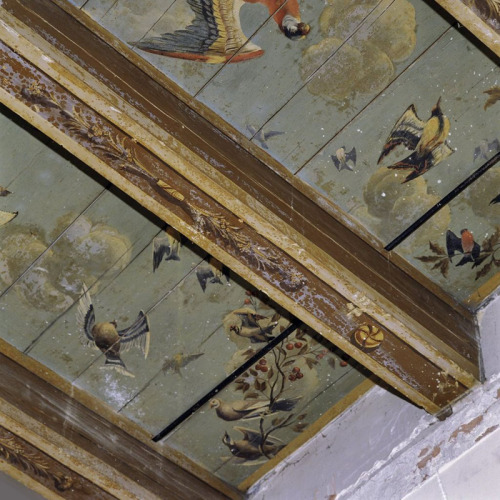 annedebretagneduchesseensabots:Seventeenth century painted ceilings in Amsterdam