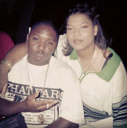 Lil’ Cease and Queen Latifah