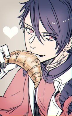 minacchin:  Today’s the day of bread (or so it seems) - with Dantalion as the “ambassador”.  (*^▽^*) Source  