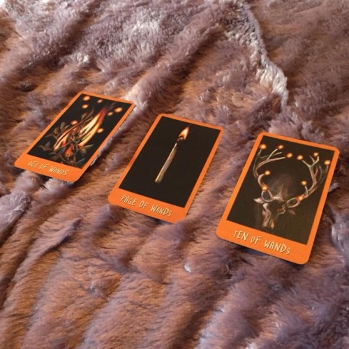 When you do a tarot reading for yourself and go, huh, well that can’t be right, I must not have shuf