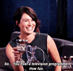 was-jaimelannisters-blog:  Lena Headey and Jimmy Kimmel talk Game of Thrones style