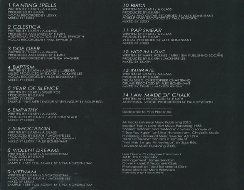 Crystal Castles (II) CD, 2010
