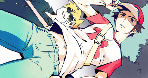 red:I’m here for the homoerotic fan art.