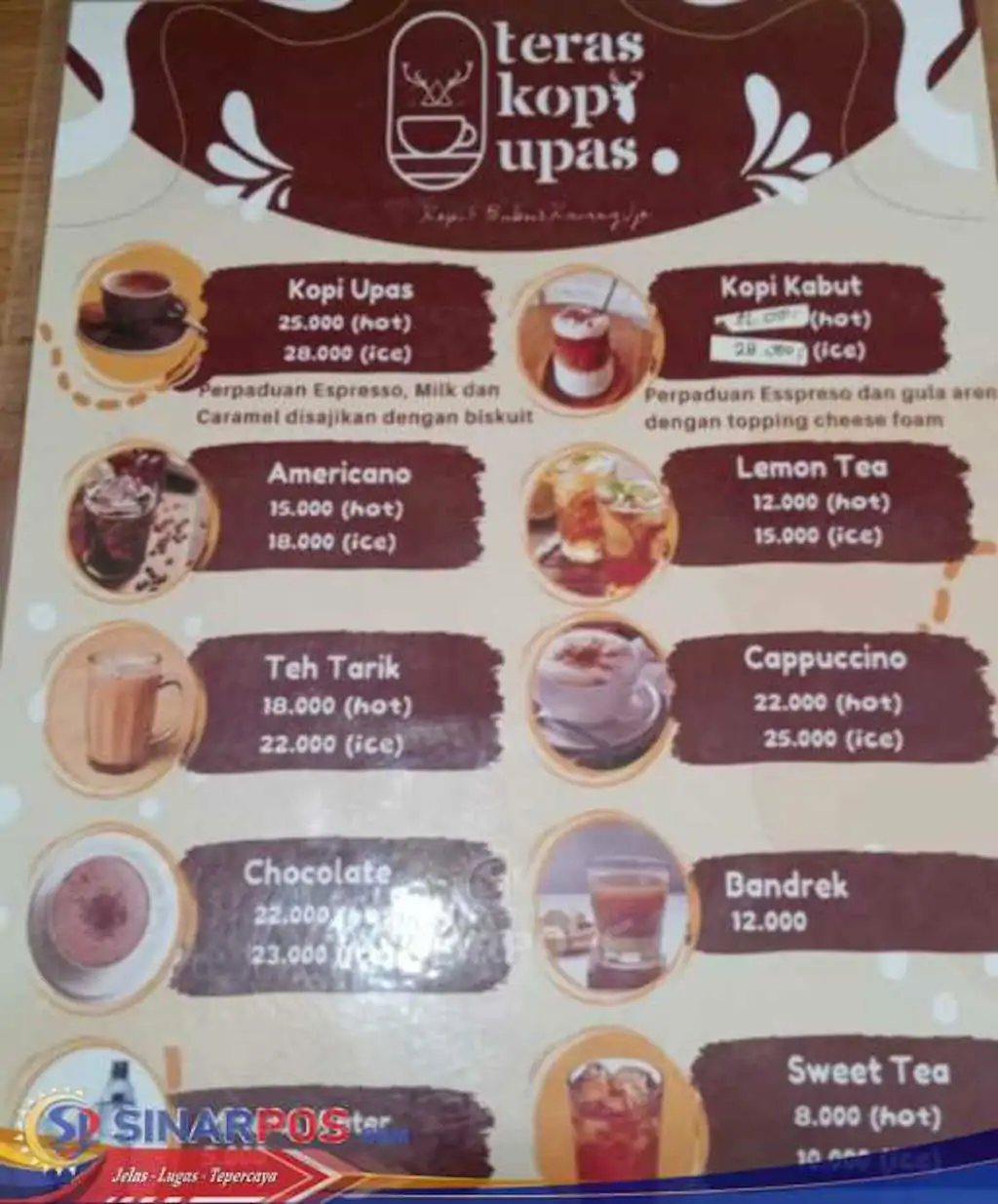 Teras Kopi Upas: Kafe Tempat Nongkrong Asik di Tengah Sejuknya Alam Ranca Upas