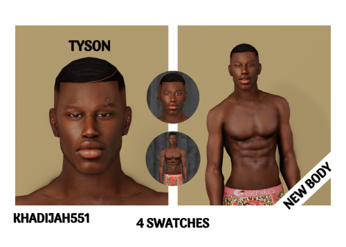 khadijah551: TYSON SKINPlease do not reupload as your ownDo not put behind a paywall!!Feel free to d