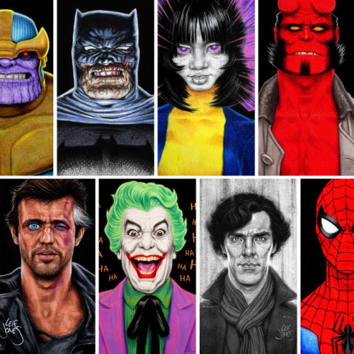 I now have an Etsy shop! One-of-a-kind Pop Culture Portraits & Art Commissions drawn by me. Orig