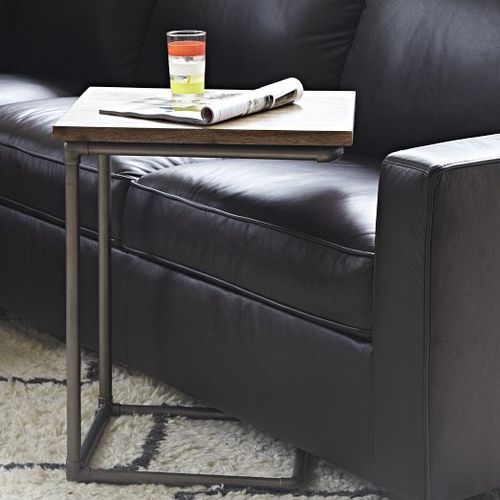 17Butterflies DIY the Pipe Side Table c table from West Elm