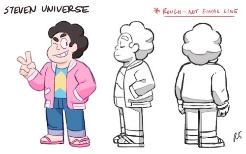 bismuth: concept art of 16 year-old steven by rebecca!!