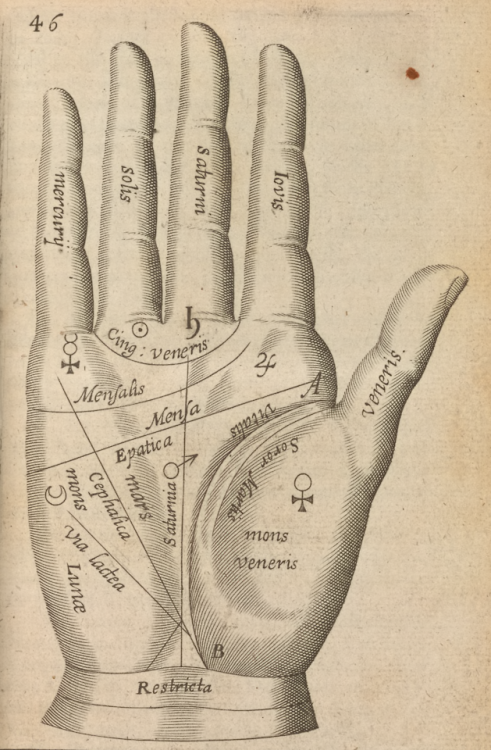 nemfrog: The hand charted by its correspondence to the planets. Polygraphice: or The arts of drawing