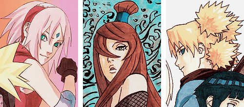 utsukushiicaps:  Naruto + Best Hairstyles 