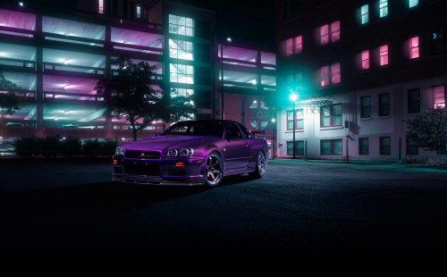 Synthwave inspired R34 set!