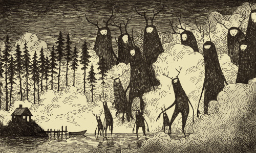 ras-kolnikova:  Wandering Beasts by John Kenn  