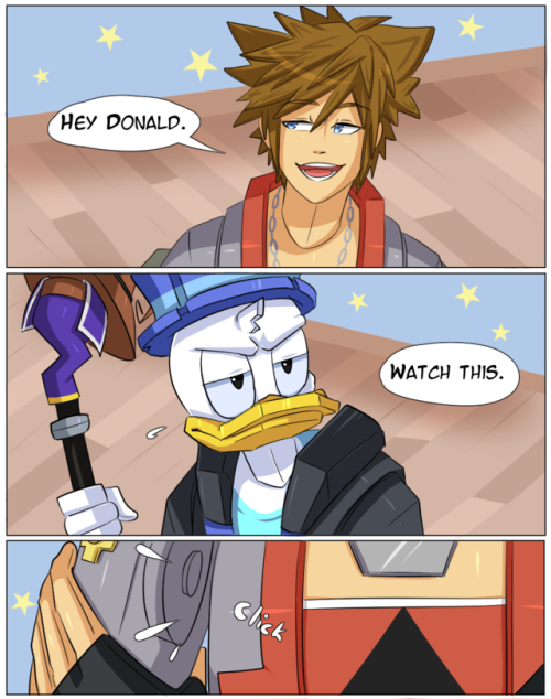 cjs-scribbles:Toy humour. Donald doesn’t get it.