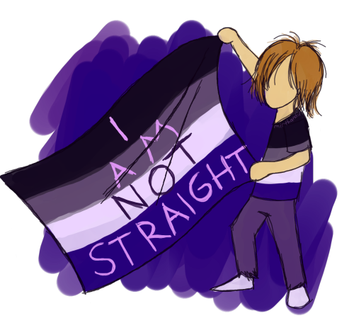 mirthandart:I needed some ace positivity so I made some myself. Here’s some positivity for any aces 