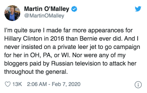 Never thought Martin O’Malley would be giving me so much LIFE this year! 