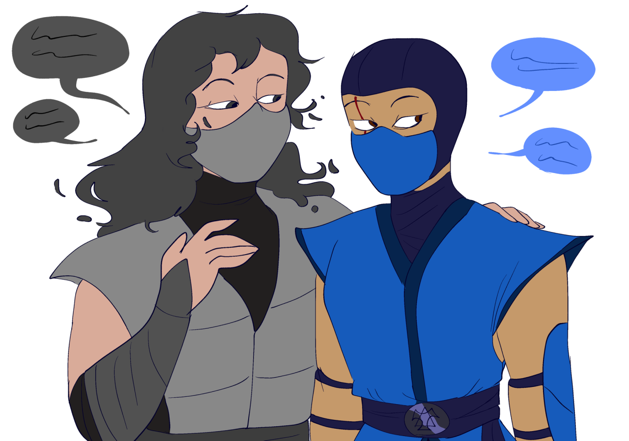 Prompt Scorpion and Sub-Zero from Mortal Kombat X