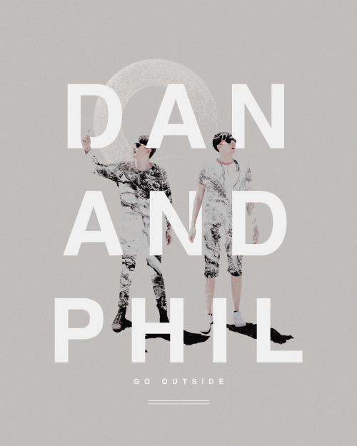 thoselittlephanthings: • dan and phil go outside reimagined.
