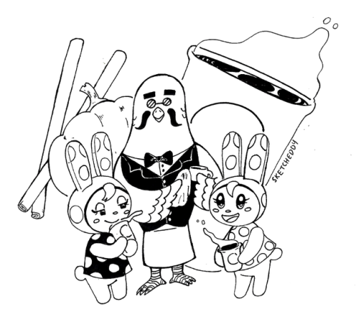 day 10&amp;11 of #inktober c: i kinda did these quick so i might go back and refine them a bit m