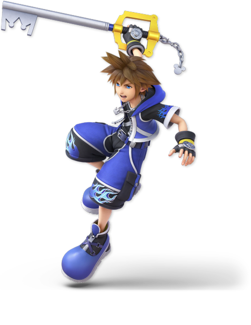 nibelreactor: Sora’s new renders from Super Smash Bros. Ultimate!