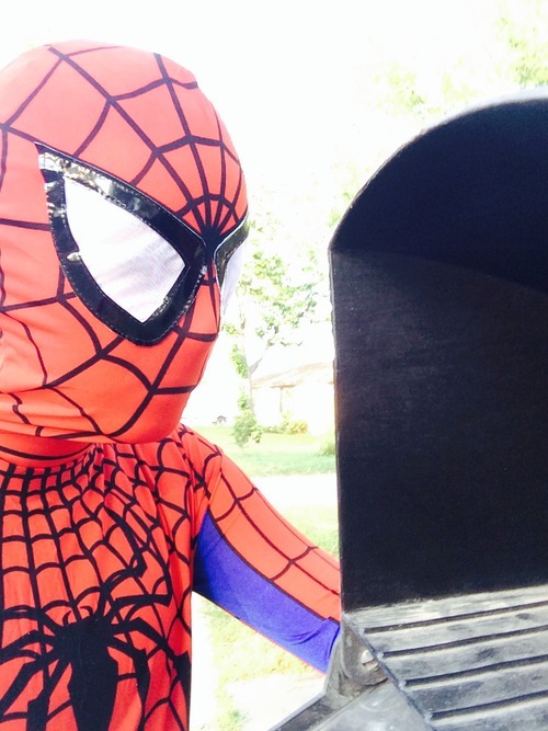 wingscanspeak:  itsgonnabeathing:  wingscanspeak:  wingscanspeak:  GUYS THE ZIPPER IS STUCK ON MY SPIDERMAN COSTUME IT IS REALLY HOT IN HERE AND MY FAMILY IS NOT HOME SERIOUSLY GUYS IT IS REALLYHOT AND I CAN’T GET IT OFF I’M REALLY WORRIEDWHAT DO